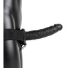 Real Rock Gode ceinture vibrant Hollow Vibe RealRock 20 x 4.5cm Noir